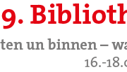 Logo 109. Bibliothekartag