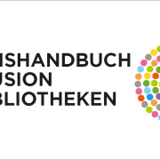Teil des Buchcovers "Praxishandbuch Inklusion in Bibliotheken"