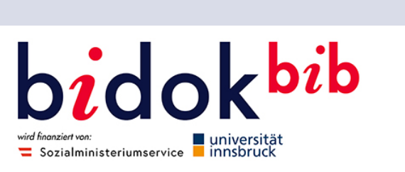 Logo von bidok-bib, der barrierefreien, digitalen Bibliothek